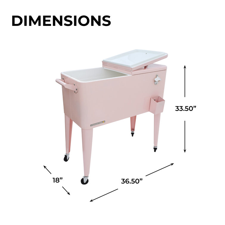 Permasteel 2024 rolling cooler